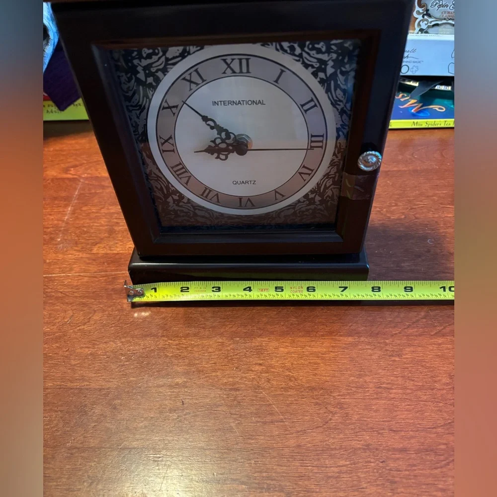 International Silver Co. Mantle Clock Vintage